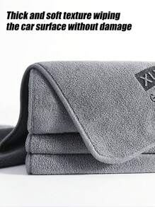 30x30cm超細微纖維雙面短絨毛吸水汽車洗車巾