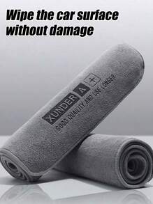 30x30cm超細微纖維雙面短絨毛吸水汽車洗車巾