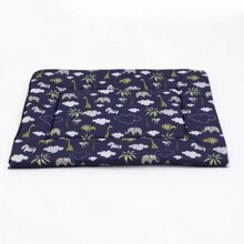 Pet Bed & Crate Mat - Cadet Blue - View 2