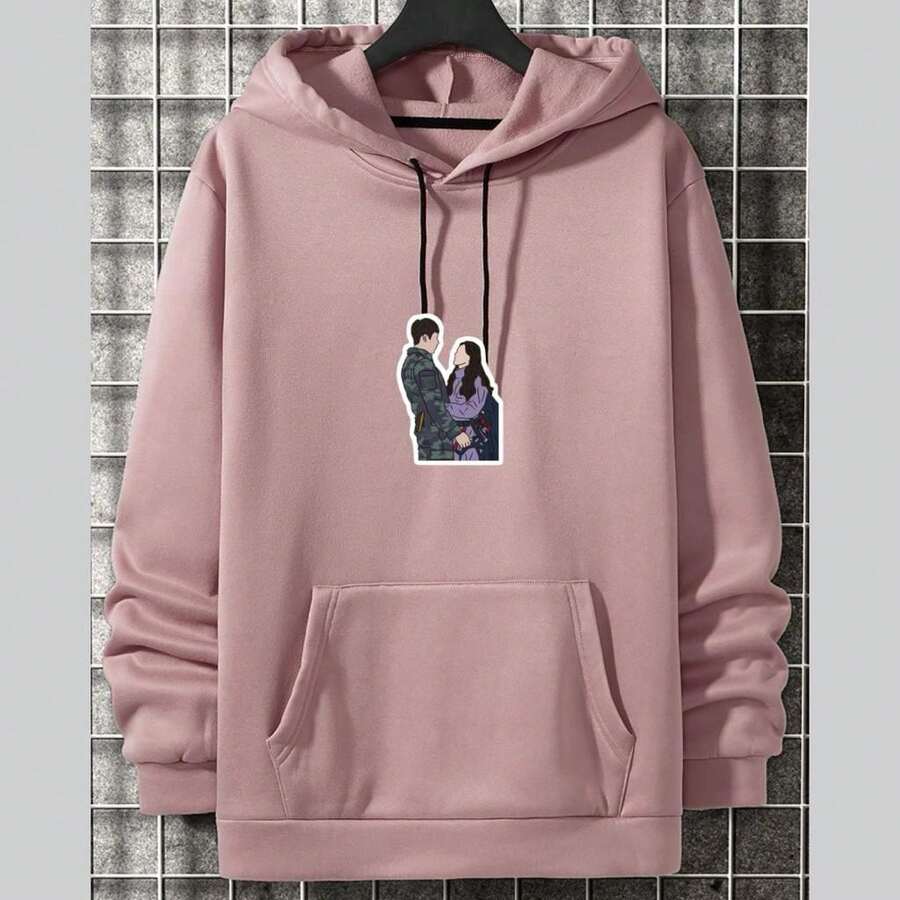 Women Sweatshirts - 淺粉色 - 查看 1