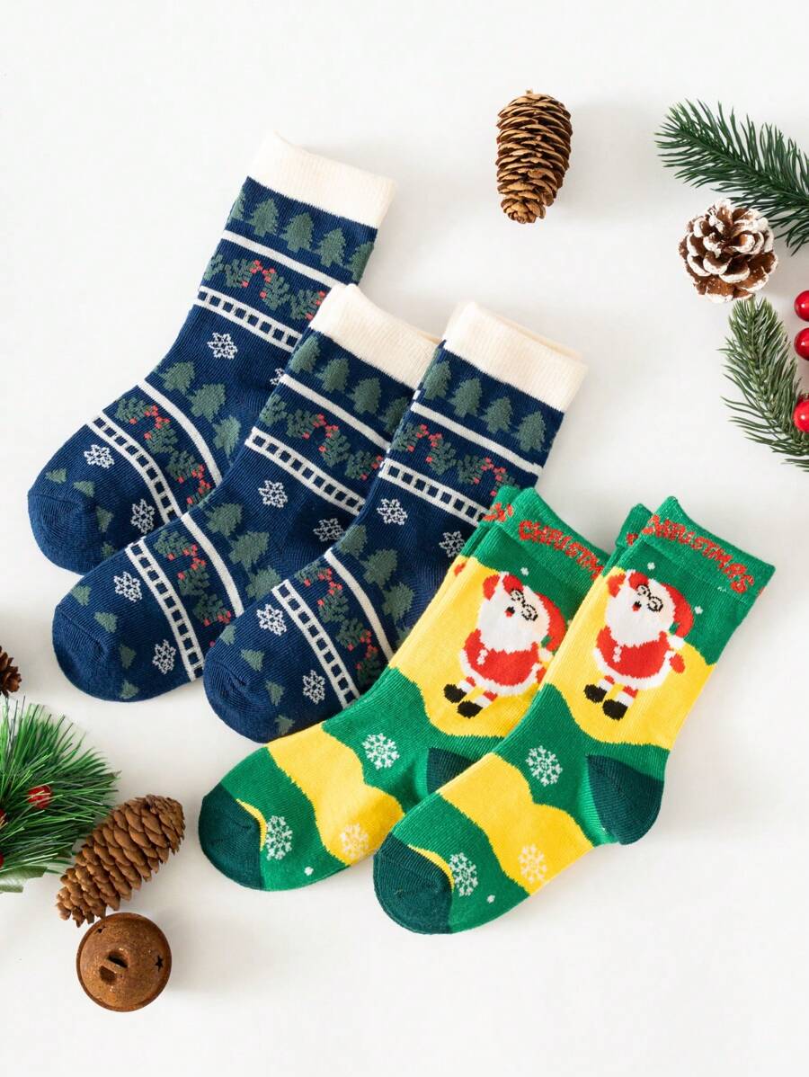 5 Trẻ em Giáng sinh Vớ Dễ thương In Cô gái Vớ Đúng mốt Giáng Sinh
Vớ Đồ trang trí Qủa tặng - Nhiều màu - Xem 1