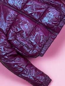 CHAMARRA DE recubierto - Rojo violeta - Ver 2