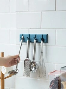 Abs 挂钩，无痕，免钻，粘钩，浴室墙门后挂钩，衣架，纯色挂钩 1 件