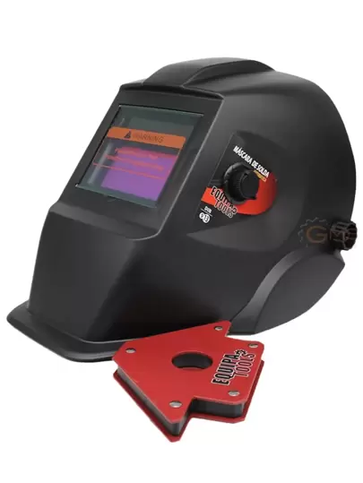 KIT MASCARA DE SOLDA AUTOMATICA COM ESQUADRO DE 22KG