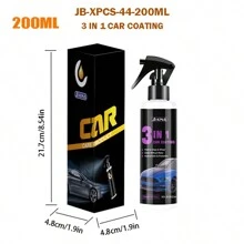 JB-XPCS Recubrimiento Cerámico 3 En 1 Spray De Recubrimiento Rápido De Alta Protección Polishing Nano Automático Cera De Pulverización Removedor De Reparación De Rasguños De Pintura De Automóvil