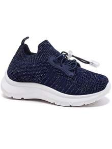 One Pair Of Boys' Running Shoes, Blue - Blue - View 3