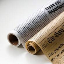 1pc Oil-Absorbing Baking Paper For Barbecue, Baking, Home Use, Non-Stick, Double-Sided - Brown - View 10