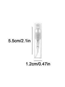 10入組2ml、3ml、5ml透明香水噴霧瓶，可重複使用的空樣品瓶，小巧圓形塑料容器，香水噴霧瓶，噴霧式空化妝品樣品容器，迷你旅行必備品，樣品試管薄型PET小瓶，隨身香水瓶，塑膠噴霧瓶，清潔、旅行、精油、香水等使用的空迷你透明香水噴霧器 - 無色 - 查看 8