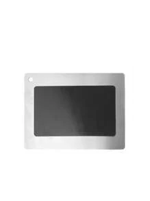 1 Piece Of Stainless Steel Refrigerator Magnet With Magnetic Scale Plate, Measuring Cup And Measuring Spoon Accessories, Commonly Used Units Baking Unit Conversion Chart - Black and White - View 4