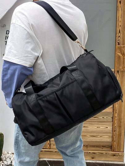 Multi-Functional Gym Bag Crossbody Travel Bag, Waterproof & Large Capacity Shoulder Bag For Overnight, Luggage Organizer, Clothes Organizer, Weekend Bag For Men And Women Back To School School Bag Travel Essentials Travel Organizer For Beach Summer Vacation For Suitcase Overnight Bag Duffle Bag Duffel Bag For Luggage Carry On Bag College Bag Luggage Bags Weekender Bag Hospital Bag Holiday Winter Back To School Supplies