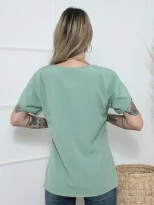 Women Tops - màu xanh lá - Xem 2