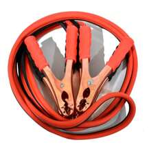 Reinforced Current Pass-Through Cables 400 Amp 2.5m - Black - View 1