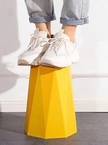 1 Miếng Nhà  Sử dụng Nhựa Lãng phí Giấy Rổ Với Dung lượng lớn Và Sành điệu Thiết kế - Thích hợp Đối với Khu vực - Trắng - trắng - Xem 7