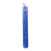 1PC Portable Titanium Toothpick Pocket Push-pull Toothpick Key Chain Pendant Reusable Toothpick EDC Tool for Outdoor Camping Picnic Travel - Blue - View 4
