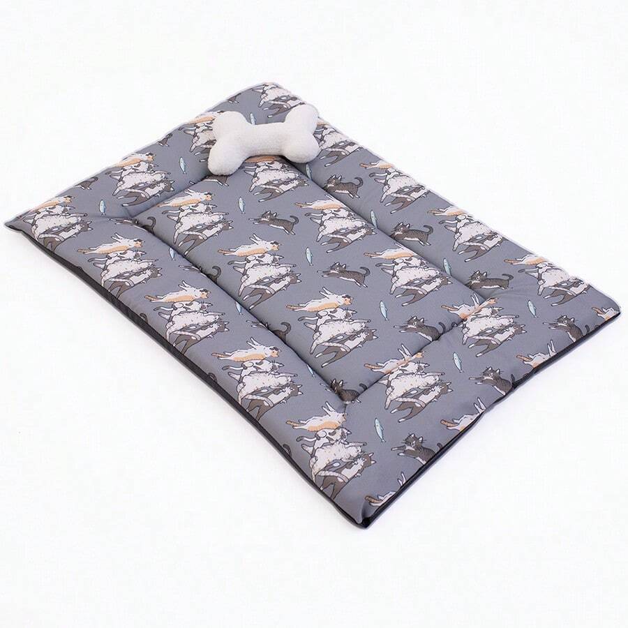 Pet Bed & Crate Mat - Grey - View 1