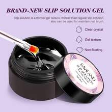 Saviland Poly Nail Extension Gel Kit - 6 Colors Poly Gel Nail Kit Starter Kit with Nail Lamp White Pink Nail Gel with Slip Solution Nail Tools All-in-one for Home DIY Set - 6 色聚美甲凝膠套件 - 查看 5