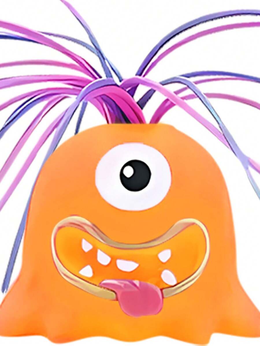 聖誕裝飾派對禮物,拉鬃毛可以讓你放鬆,小怪獸有趣玩具,壓力紓解神器