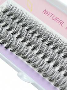 Faux Cils Naturels Et Doux De 20d, 3 Rangées (60 pièces) Denses Et Sexy Pour Une Utilisation Quotidienne, Pour Le Travail, Décontracté, Vacances, Soirée