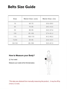 Joopzqm 1pc Men's Black Automatic Buckle Leather Belt - Black - View 5