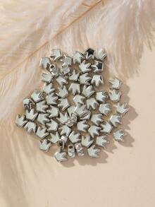 200 cái/bộ Phụ kiện trang sức tự làm thiết kế vương miện - Vàng - Xem 4