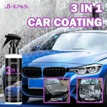 JB-XPCS Recubrimiento Cerámico 3 En 1 Spray De Recubrimiento Rápido De Alta Protección Polishing Nano Automático Cera De Pulverización Removedor De Reparación De Rasguños De Pintura De Automóvil