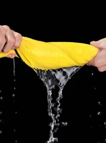 1pc Random Color Coral Fleece Pet Bath Towel Ultra Absorbent Microfiber Towel For Cats And Dogs - Multicolor - View 8