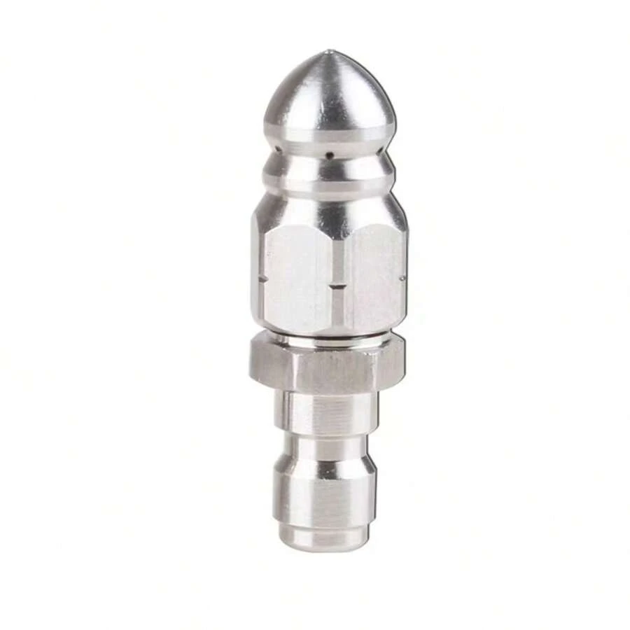 Stainless Steel High Pressure Spray Nozzle - Silver - View 1