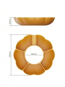 件矽膠 4 隔間零食碗/盤（綠色），適合杯子（40 盎司）/汽車杯架，專利設計，安全，可用洗碗機清洗。暢飲、看電影、聚會、野餐、戶外活動的理想工具！