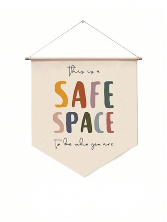 1 件空间壁挂、学校咨询横幅、辅导员办公室壁挂、教室装饰、学校心理学家和心理健康横幅、墙壁艺术、画布、海报礼物生日毕业