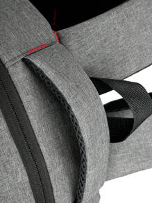 Men's Water-Proof Backpack Ultra Lightweight Back Bag Backpack Men Stylish Laptop Backpack Casual Daypacks With USB Charging Port Business Travel Computer Large Capacity Multifunctional Outdoor Water-Proof Hiking Bag Weekend Bag Backpacks Travel Must Haves Large Bag School Supplies School Backpack Laptop Bag Travel Backpack Bags For Travel Travel Bag Office Accessories School Bag For College Bag For School - Grey - View 8