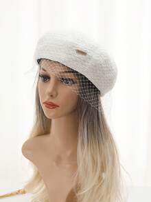 一款女式小清新貝雷帽,適合日常使用
