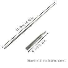 Stainless Steel Blowpipe Camping Fire Blower Tool Retractable Blow Tube - Multicolor - View 7