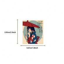 50入組/包日式復古塗鴉貼紙,適用於吉他、滑板、瓶子、車頂、雪杖、筆記本電腦、手機殼、冰箱門、行李箱、摩托車、汽車等 Diy 手繪貼紙,是感恩節和聖誕節的完美禮物