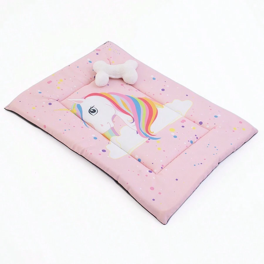 Pet Bed & Crate Mat - Baby Pink - View 1