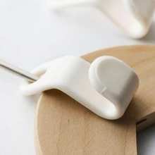 10pcs White Clothes Hanger Connector Hook, Thicken Plastic Hanger Linking Hook For Stackable Storage - White - View 4