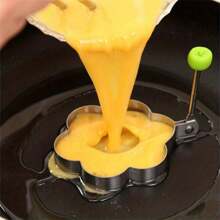 5入組diy煎蛋模具蛋圈煎餅創意不鏽鋼模具不黏廚房烹飪工具