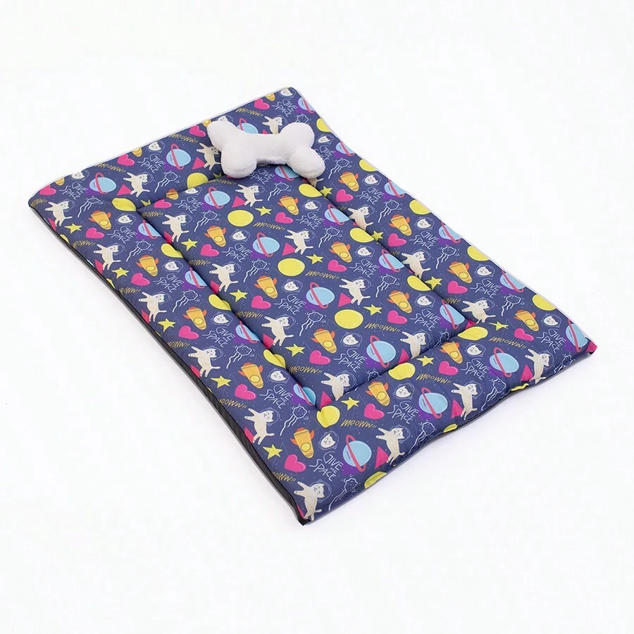 Pet Bed & Crate Mat - azul real - Ver 1