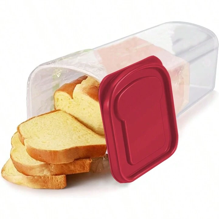 Rubbermaid Bread Keeper Food Storage Container, Red, Inch, 51 OFF