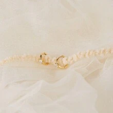 2入組女士鍍金耳針|無過敏14k金軟骨耳環|多穿孔耳環扁平後背|禮物送給她的多次扣耳環 - 金色 - 查看 3