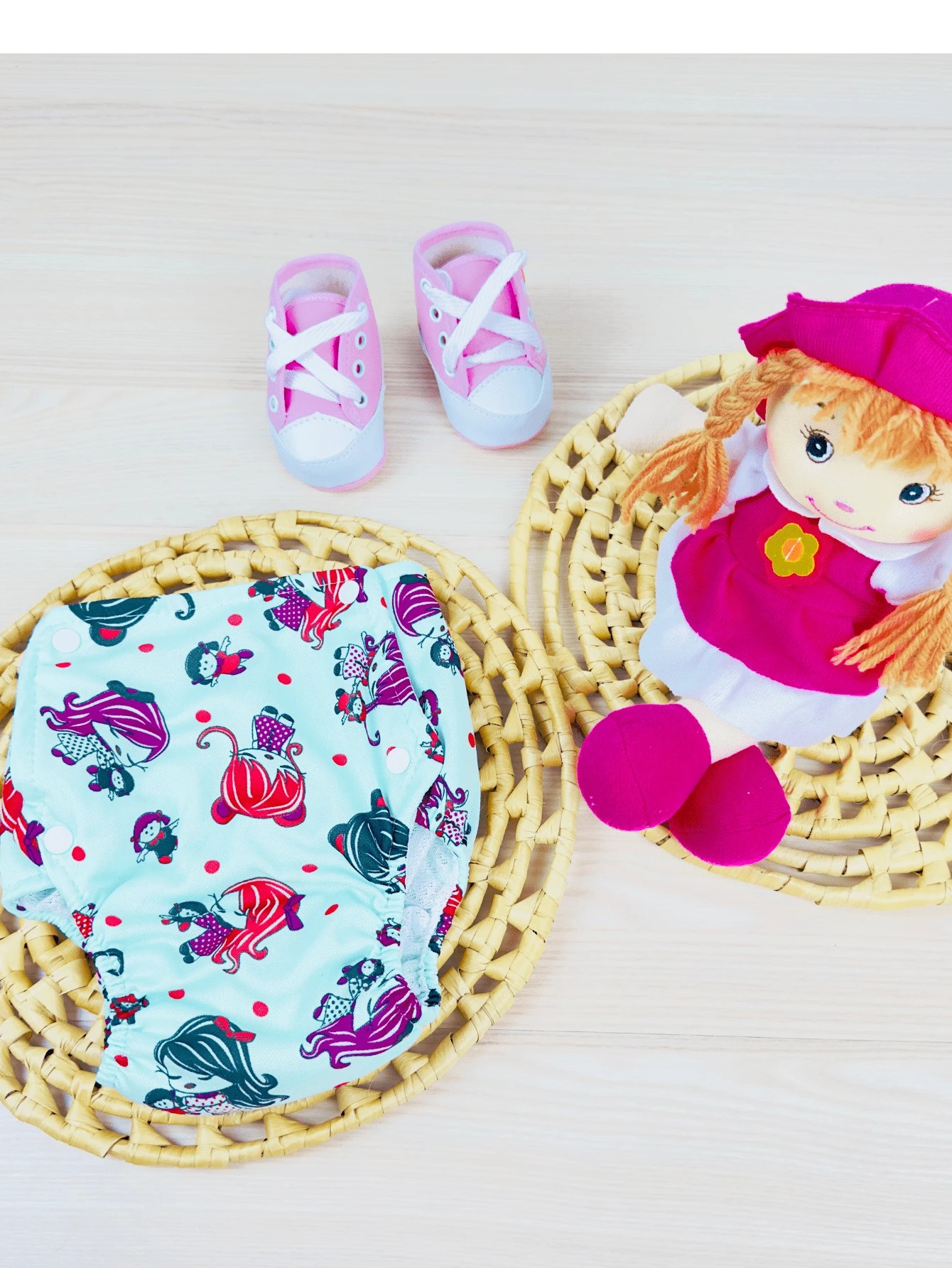 Baby Cloth Diapers - 彩色 - 查看 1