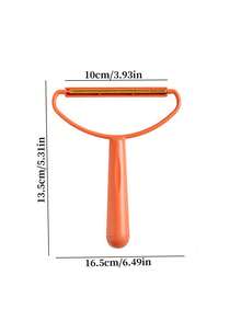 1只除蟲絨毛刷,清除衣服布料毛髮寵物剃須塵埃潔淨器,可攜式除毛器,沙發寵物除毛器,可攜式旅行