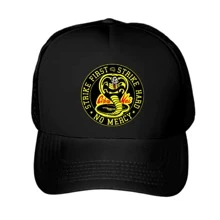 Gorra cobra-kai premium unisex unitalla - Negro - Ver 1
