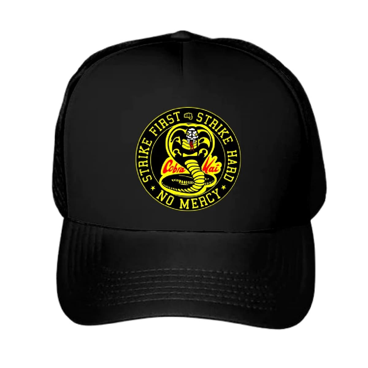 Gorra cobra-kai premium unisex unitalla - Negro - Ver 1