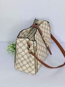 Women Crossbody - 米色 - 查看 3