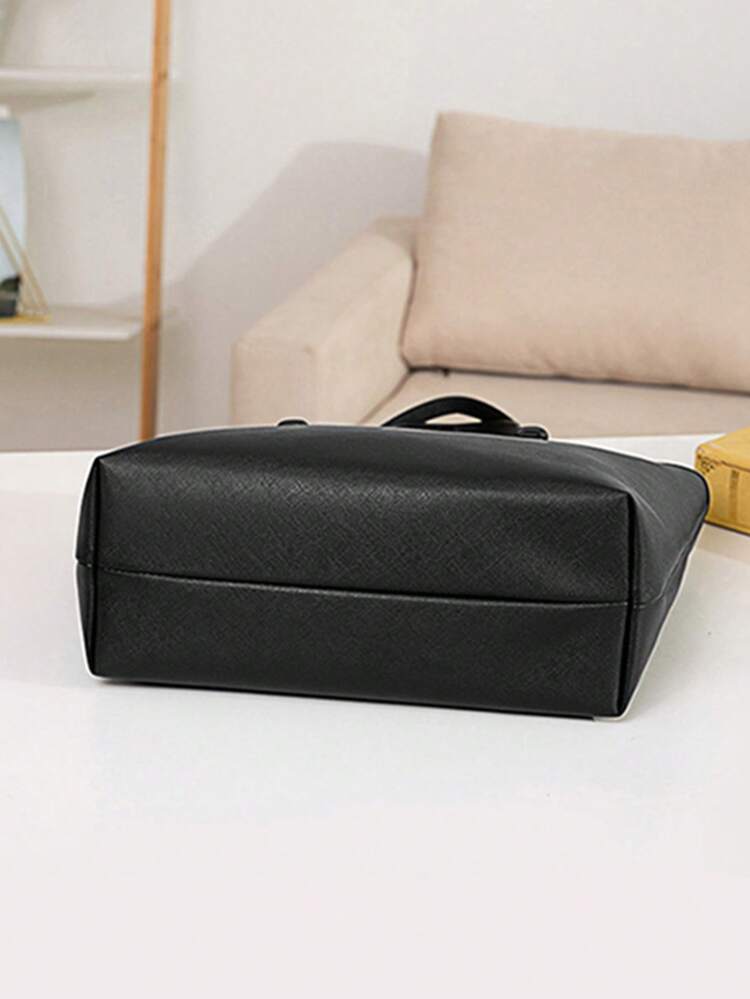 New Women's Large Bag, European And American Fashion Ladies' One Shoulder Handbag, Mommy Bucket Bag