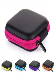 1 cái/2 cái/3 cái Bán sỉ Nhiều màu EVA Hộp trữ Đối với Điện thoại Cáp dữ liệu & Tai nghe Cable , Có thể mang đi Tai nghe ( Màu sắc tùy ý ) - Nhiều màu - Xem 3