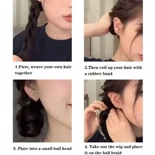 1 cái Bộ 16 Inch Đèn lồng Xoắn Bím tóc Boxer Xoắn Bím tóc Màu hồng Nối tóc Đối với Của phụ nữ Mặc hàng ngày Buổi tiệc Mặc - Nhiều màu - Xem 8