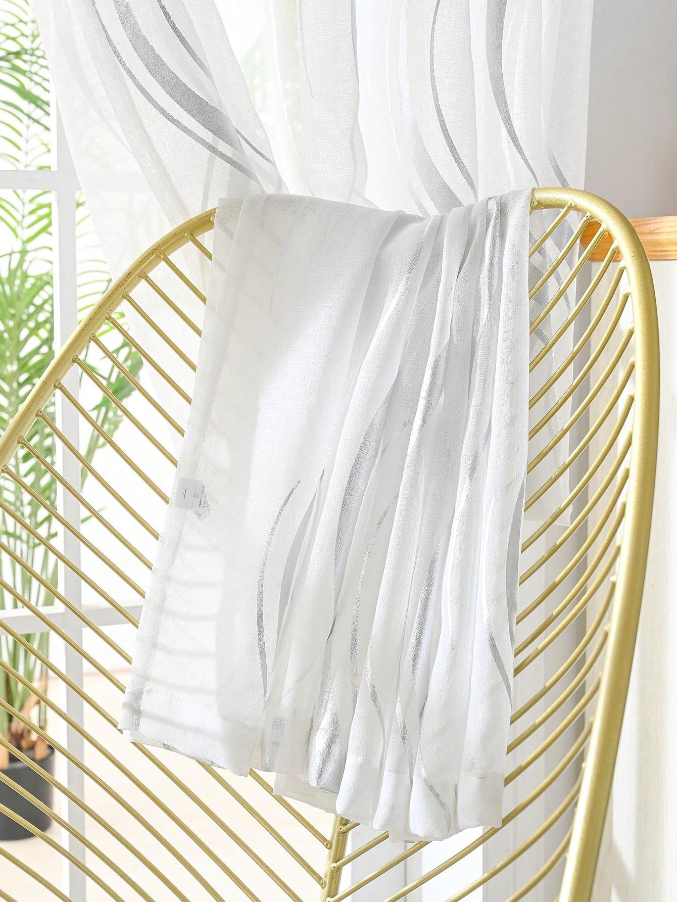 Miracle Home Rideaux 2 En 1 Élégants Beige Gerbera – 300x260 Cm Avec Œillets, Occultants Et Isolants Thermiques