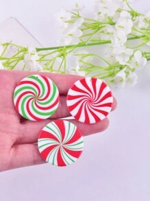 10 cái/bộ Kết hợp phong cách Ông già Noel Kẹo Acrylic Vật rủ xuống Đối với DIY NỮ Làm đồ trang sức - Nhiều màu - Xem 4