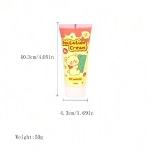 1pc Diy Light Blue Cream Adhesive - Baby Blue - View 4